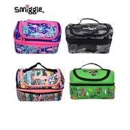 Special Offer Clearance Australia smiggle Double Layer Lunch Box Bento Handbag Lunch Box Large Size Lunch Bag
