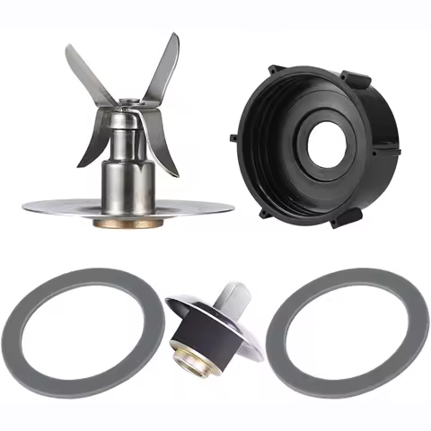 blender replacementReplacement Part for Blender 1Pcs Blade & 1Pcs Blender Jar Base & 2 Pcs Gasket Se