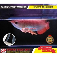 stiker aquarium akuarium ikan predator