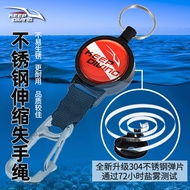 Underwater Missing Rope Scuba Technology Diving Stainless Steel Wire Retractable Rope BCD Accessorie