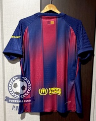 New!! เสื้อ บาร์เซโลน่า HOME ชุดเหย้า เกรดนักเตะ [ PLAYER ] 2025/26 ฟลูออฟชั่นอาร์มUCL และชื่อเบอร์น