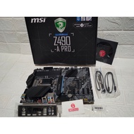 Mobo intel LGA 1200 Z490 MSI Z490-A Pro support Comet-Rocket Lake