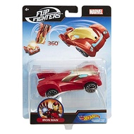 Hot Wheels Battle in Mid-Air with Hot Wheels and Marvel Flip Fighters Assortment