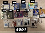 NBA 簽名／球衣卡