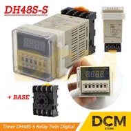 Timer DH48S-S Relay Twin Counter Digital Precision Delay Time PD37