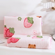 Abraca Dabra Pillowcase 2pcs/set Korean Style Washed Cotton Pillow Case Pillowcase for latex pillows Super Cute Pillowcase 48x74cm Pillow Cover