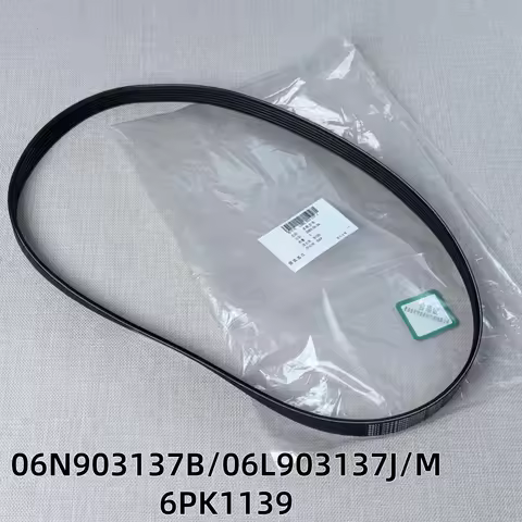 Generator V-Ribbed Drive Belt 06L903137J,06L 903 137 J FOR AUDI A4L 2017-2024,A6L 2019-2024,Q5L 2018