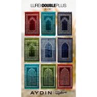 Soft Thick Turkish Aydin Lurex Ultra D Prayer Mat. Plus 80x120cm - Random