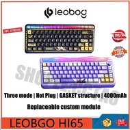 LEOBOG Hi65 three mode customized full key hot plug electronic game mechanical keyboard