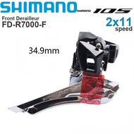 Shimano 105 R7000 2X11 Derailleurด้านหน้า 34.9 Clamp Black ANRANCEE BIKE Store