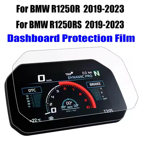 Motorcycle Dashboard Screen Protector Film For BMW R1250R R1250RS R 1250R R 1250RS Accessories Instr