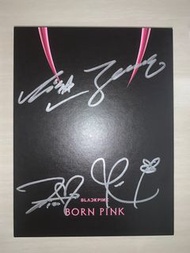 Blackpink born pink 親筆簽名cd , 入面只有Photobook+ 歌詞 冇任何小卡