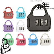 SINSIN Password Lock Combination Lock Travel Security Backpack Zipper Lock