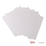 fol 5Pcs Mica Plates Sheets Microwave Oven Repairing Part 108x99mm Kitchen For Midea