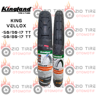 BAN DRAG RACE RING 17 KINGLAND(SNI) KING VELLOX 50/90-17 &amp; 60/80-17 NON TUBLES