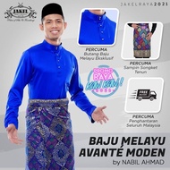 baju melayu slim fit baju melayu baju melayu lelaki ➳(New 2021 pg1) baju melayu Nabil Ahmad jakel FREE sampin &amp; butang♣