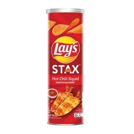 Snack Lays Stax Potato Tay Nhien vi Muc Sot Spicy 100G