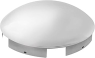 GG Grand General 10504 Stainless Steel Front Hub Cap, 1 Inch Lip, 6 Uneven Notches