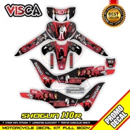 Decal Shogun 110 R Full Body Stiker Shogun 110 R Full Body Striping Shogun 110 R Full Body Muse