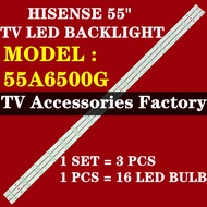HISENSE 55A6500G TV LED BACKLIGHT BARU READY STOCK 55A6500