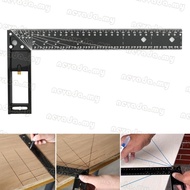 Nevʚ ɞ Carpenter Square Tool Combination Square 12Inch 300mm 15 7Inch 400mm Angles Ruler L Shape Squ