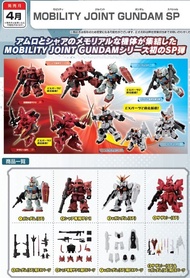預訂批發...日版 食玩 盒玩 高達 鋼彈 可動作公仔 一盒10入 全8款 MOBILITY JOINT GUNDAM SP