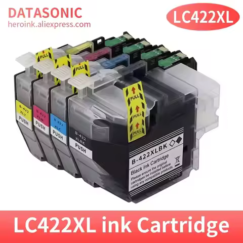 Compatible for Brother LC422 LC422XL Ink Cartridge For Brother MFC-J5340DW J5345DW J5740DW J6540DW J