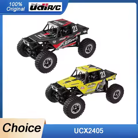 UDIRC UCX2405 1/24 4WD RC Crawler - 2.4G Brushless/Brushed, Mini Rock Climbing Off-Roader, RTR