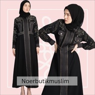 Hikmat Original Fashion A9811 Abaya Hikmat - Noerbutikmuslim - Gamis