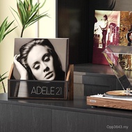 Disc Storage Box Album Collection Box Retro Vinyl Desktop Pendulum Country Style Record CD Storage B