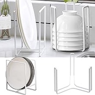 Metal Dish Storage Dying Display Rack , Metal Bowl Storage Dying Display Rack for Kitchen Drawer, Co