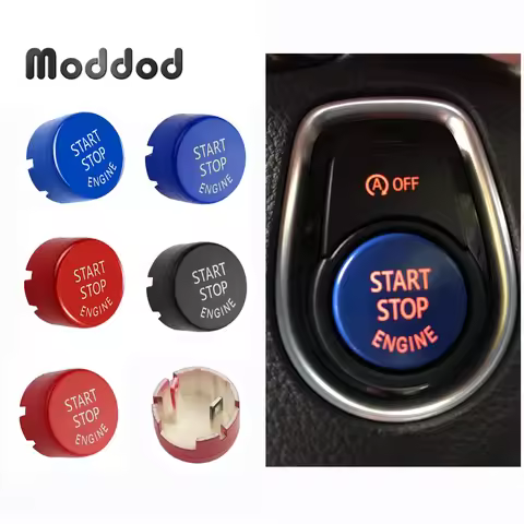Engine Start Stop Button Cover for BMW F30 F10 F33 F15 F25 F48 X1 X3 X4 X5 X6 With Off Switch Replac