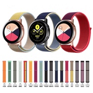 For Samsung Watch 4 40mm 44mm Active 3 2 Strap Band Huawei gt3 Honor Magic Nylon 20mm 22mm Gear S3 Quick Release Watchband for Huami Amazfit Pace Wristband Loop