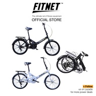(FITNET) [Bulky] 20 Inch Casual Foldable Bike Bicycle (Single Gear)- (Free Assembly Service)  / Casu