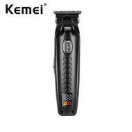 KEMEI Black Hair Clippers for Men Cordless Clippers for Hair Cutting Professional Barber Clippers USB Rechargeable Wireless Hair