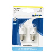 NARVA P21W 12V Range Performance LED Signaling Light Bulb (White) - 18089