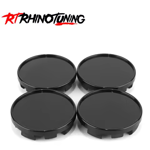RhinoTuning 4PCS OD 63mm/2.48" ID 48mm/1.89" Car Wheel Center Hub Caps For 2012-2014 Evoque 2006-201