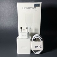 DISKON Charger Oppo 33 Watt Super Vooc USB Type C 100% READY STOCK