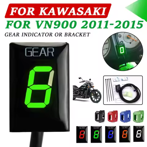 Motorcycle Accessories Gear Indicator Display Meter Ecu Speed Display Gear For Kawasaki VN900 Custom
