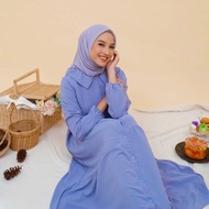 " Ayesha Midi dress / Long tunik airflow crincle looklike heaven