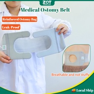 Medical Stoma Belt Abdominal Support Elastic Breathable Reinforced Ostomy Bag