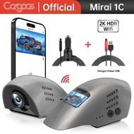 [2K] CARGOOS MIRAI 1C DASHCAM 2K WIFI LAYAR 1.5 IPS KAMERA MOBIL WIDE ANGLE 140° - Gema Audio