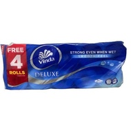 Vinda Deluxe Smooth Feel Toilet Tissue 3 Ply (16+4 Rolls) 20Roll tissues paper tissue viral vinda de