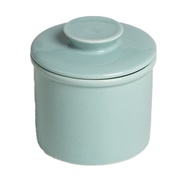 Ceramic Butter Crock with Lid - French Style Butter Keeper for Spreadable Butter Dishwasher SafeButt