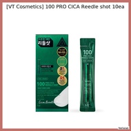 [VT Cosmetics] 100 PRO CICA Reedle shot 10ea / Korean CICA Treatment / Skin Strengthening by Nellala