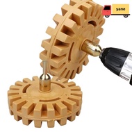 YANE Rubber Disk Decal, Pneumatic Rubber 20/25mm Eraser Wheel Pad,  Eraser Wheel Car Sticker Auxilia