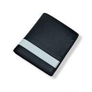 Ví nam khắc tên theo yêu cầu có Khóa kéo full Hộp Túi Thiệp Nơ làm quà tặng PQ Leather PV27 da saffi