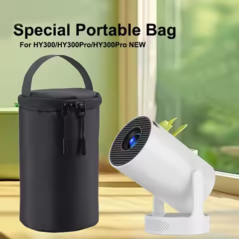 Projector Storage Bag for HY300 PRO+/HY310/HY320 Protective Carrying Case Compatible with HY260 MINI