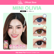 Kitty Kawaii Contact Lens : Mini Olivia Blue/ Green/ Black - คอนแทคเลนส์รายเดือนคิตตี้ คาวาอิ พัส (V