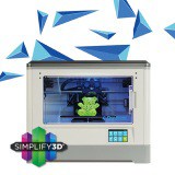 FlashForge Dreamer with Simplify 3D SOFTWARE Dual Extruder 3D Printer